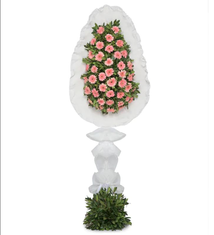 Tek Katlı Büyük Pembe Gerbera
