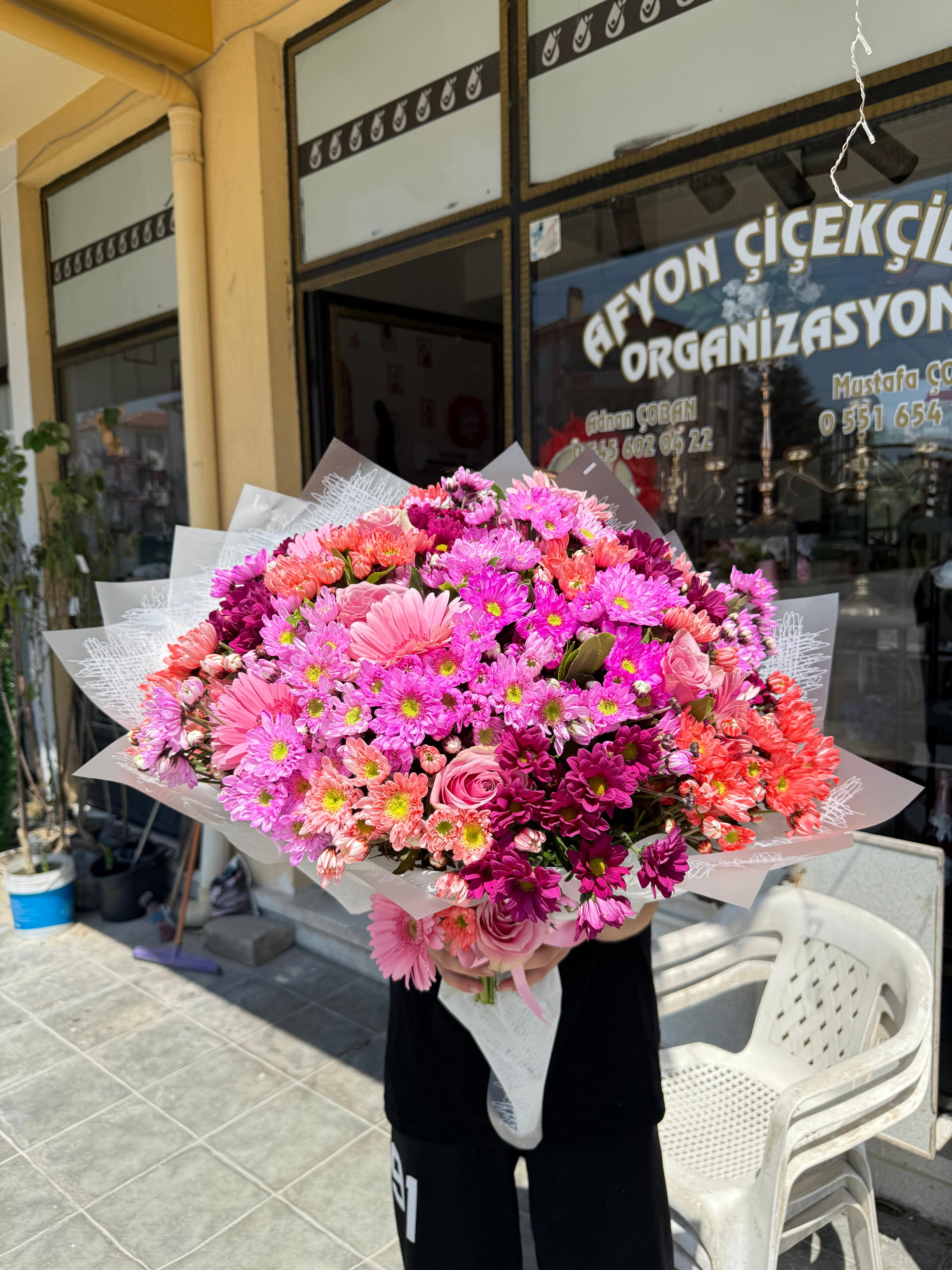 Kucak Dolusu  Mevsim Buketi 